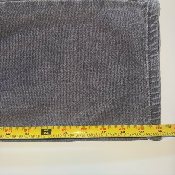 S.O.N.G. 90’s Boyfriend Jean Distressed Solid Gray Denim Jeans Size 1 / 25 - Picture 8 of 8